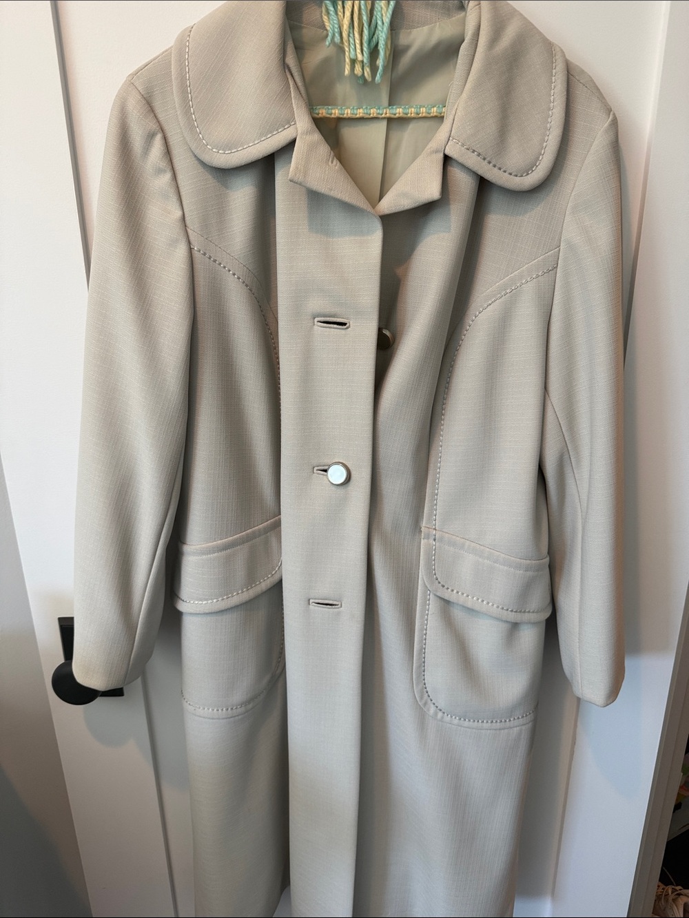 Vintage Alorna Trench Style Jacket - amazing condition.